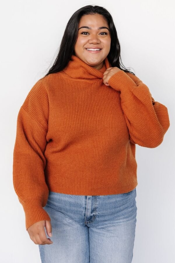 Turtleneck Sweater | Spice - Image 3