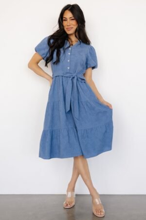 Midi Dress | Blue
